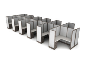 Buy new 5x5 12pack cluster by KUL at Office Furniture Outlet - Orlando